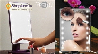 НАСТОЛЬНОЕ ЗЕРКАЛО СО СВЕТОДИОДАМИ PRETTY U!