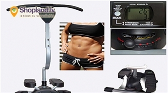 CARDIO TWISTER! SWING STEPPER – превосходный помошник для сжигания лишнего жира, подтягивания мышц и повышения выносливости и гибкости.