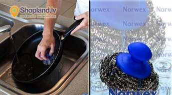 Металлический скребок с ручкой для кухонных работ от Norwex