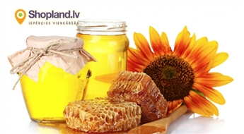 Mед в Латвии  от от дуг Даугавы (400 g)!