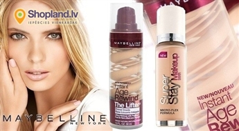 Tональные кремы MAYBELLINE. Позволь себе быть еще красивее!
