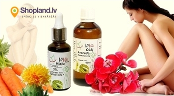 Eļļas Vivio: kastora, jojoba, saflora, burkānu un citi. Jūsu veselībai un skaistumam!