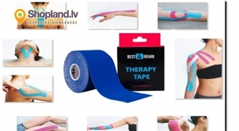 BEST4REHAB kinezio - Кинезиологический тейп разных цветов, 5 см x 5 м!