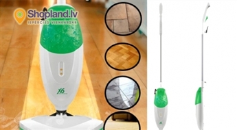 Steam & Soap X6 Steam Mop!Ar šo praktisko elektrisko mopu, jūs varēsiet notīrīt jebkāda veida virsmas.
