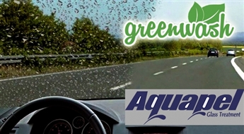 Покрытие лобового стекла средством Aquapel от  Greenwash (Panorama Plaza)