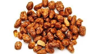 Zemesrieksti karameļu glazūrā (500g)