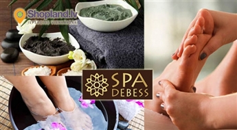 Spa Debess: Процедура детоксикации и реминерализации для ног  с Фито маской из голубой глины и органической грязью