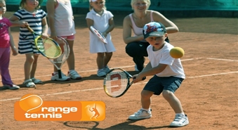 Юрмала: Международная теннисная школа „Orange Tennis” предлагает детям от 4 до 10 лет абонемент на занятия с 50% скидкой
