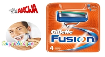 GILLETTE Fusion комплект 4 лезвий