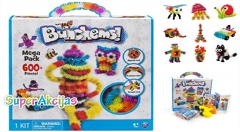 Детский конструктор "Bunchems Pack 600+"