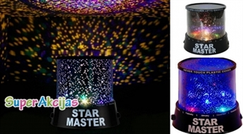 Звездный проектор для помещений STAR MASTER - расслабляющий и усыпляющий декор