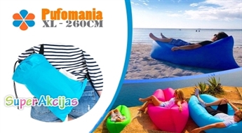 SEZONAS HITS! Stilīgi un ērti gaisa pufi (XL - 260 cm)
