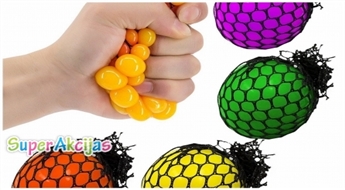 Antistresa rotaļlieta "Stress Ball" ar šķidro lateksu, Ø 4cm