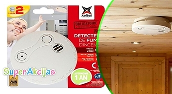Bezvadu dūmu detektors Xeltys. Kvalitāte no Francijas!