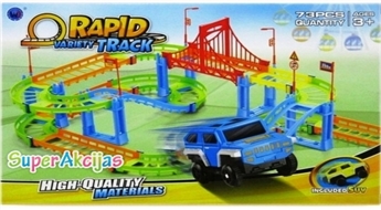 Konstruktors-sacensību trase RAPID VARIETY TRACK (73 gab)
