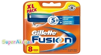GILLETTE Fusion комплект 8 лезвий