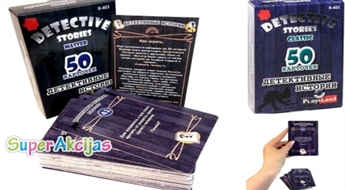 Настольная карточная игра "Детективные истории"