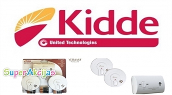 Беспроводные детекторы дыма (2 шт.) + детектор угарного газа "Kidde"