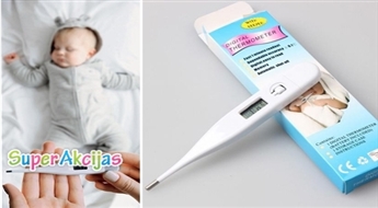 Elektriskais termometrs - bez dzīvsudraba un stikla!