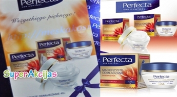 Подарочный набор Perfecta Age Control: питательный дневной и ночной крем для лица 40+