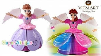JAUNUMS! Dziedoša un dejojoša lelle ANGEL GIRL