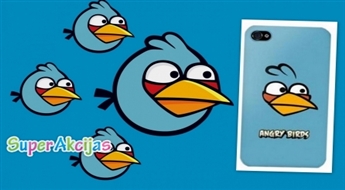 Mobilā telefona iPhone 4/4s vāciņš "Angry Birds"