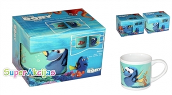 Keramiskā bērnu krūzīte "Finding Dory" dāvanu iesaiņojumā (220 ml)