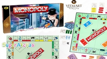 Klasiskā spēle "MONOPOLY" - angļu valodā