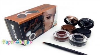 Гелевая подводка для глаз и бровей 2 в 1 "Miss Five Cushion Eyeliner"