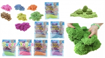 Kinētiskās smiltis attīstošām rotaļām un figūru veidošanai (1 kg) Play Sand