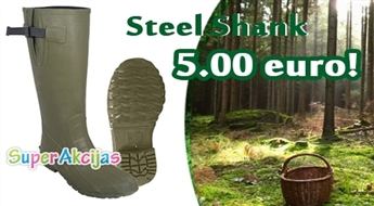 Gumijas zābaki ar "Steel Shank" zoli