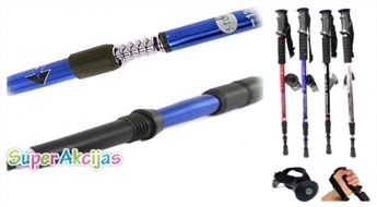 Телескопические палки для скандинавской ходьбы Nordic Walking (2 шт.)