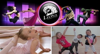 60% atlaide deju studijas LEONA mēneša abonementam bērniem vecumā no 4-10 gadiem!