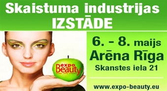 Skaistuma industrijas izstāde EXPO BEAUTY ar 50% atlaidi! Jaunākās tendences skaistumkopšanas pasaulē!