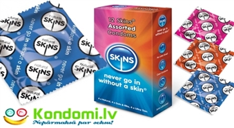SKINS 30 prezervatīvu MIX komplekts ar 59% atlaidi no kondomi.lv! Sagaidi vasaru droši un ar pārliecību.