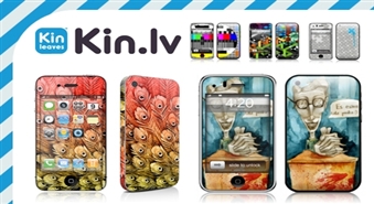 Padari savu iPhone unikālu! 50% atlaide iPhone3 un iPhone4 Kin Leaves skiniem no KIN.LV!