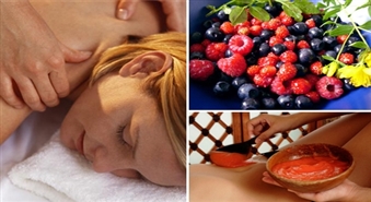 Eksotiskā svaigu augļu-ogu SPA procedūra ķermenim ar jaunības eliksīru - BODY FRUIT FIESTA ar 52% atlaidi!