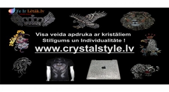 Vēlies iegādāties oriģinālu dāvanu? Apdruka pēc Jūsu izvēles ar kristāliem + T krekls ar 40% atlaidi! Tikai par 7.50 Ls!