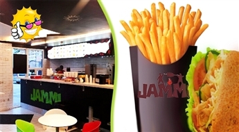 Jammi sviestmaize ar vistas gaļu+ kartupeļi fri+ mērce! Iekožam garšīgi!