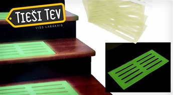 EC: Fluoriscējošs paklājiņš pakāpieniem Stair mat (2gb)