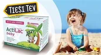 FARMAX: ActiLac baby pulveris zarnu trakta mikroflorai (30 paciņas)