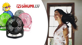 USB ventilators: patīkams vēsums mājās, birojā vai automašīnā.