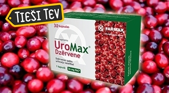 FARMAX: UroMax® Dzērvene - сила клюквы для здоровья мочевыводящих путей