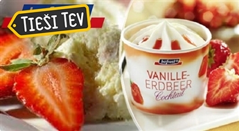 Aromātisks BOFROST Vanille-Erdbeer Coctail  saldējums