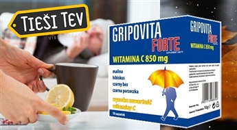 GRIPOVITA FORTE  dabīgs karstais dzēriens ar C vitamīnu