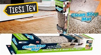 EC: Супервпитывающий коврик Clean Step Mat для прихожей