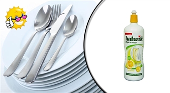 Trauku mazgāšanas līdzeklis Ludwik 1000ml Lemon