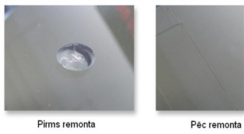 Uzņēmums „Glassdoctor.lv” piedāvā auto stiklu akmens trāpījumu remontu ar 33% atlaidi!