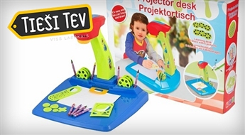 EC: Projektora galds mazajiem māksliniekiem!
