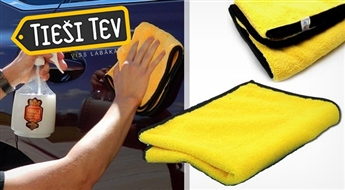 Dunlop mikrošķiedras lupatiņa Jūsu automašīnai!
